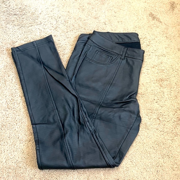 Good condition Arden B. Faux Leather pants - Picture 1 of 4